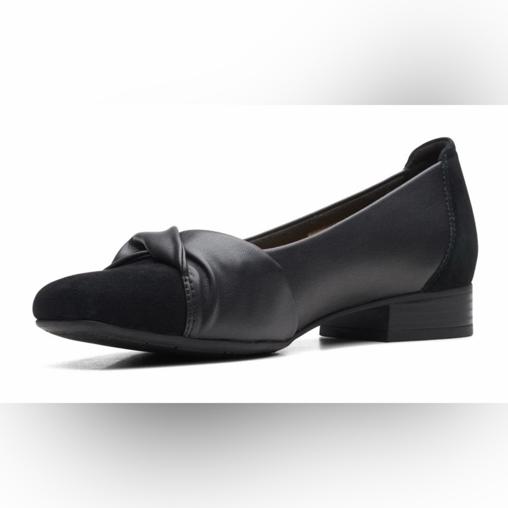 Clarks Tilmont Dalia Womens Black Leather Slip On
Loafer Flats Shoes | 8 W - Picture 2 of 12